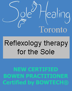 Sole Healing, Reflexology & Bowen Therapy certified by Bowtech